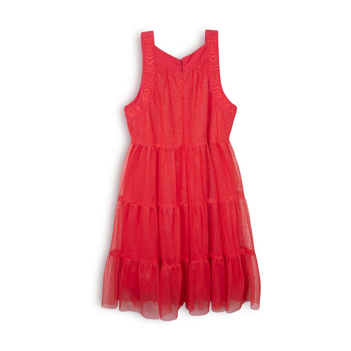 PILLIN - Vestido Niña Rojo Pillin PVC843-25ROJ
