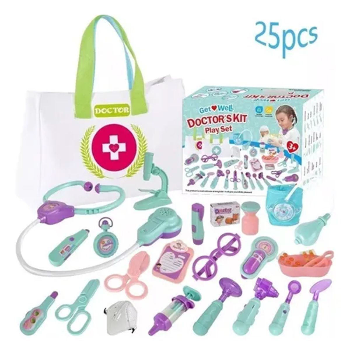 GENERICO - Set Juguetes Medico Doctor Niños Infantil Con Luz Y Sonido