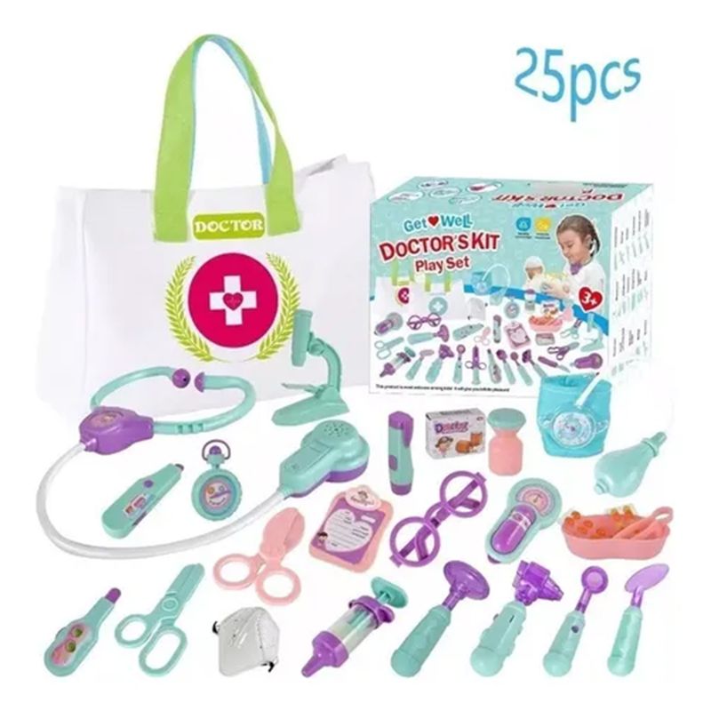 GENERICO - Set Juguetes Medico Doctor Niños Infantil Con Luz Y Sonido