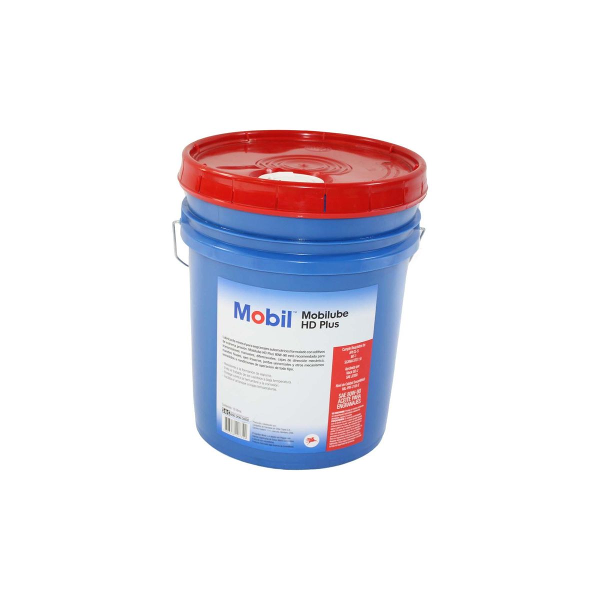MOBIL - Aceite De Transmision Mobil Hd Plus 80w90 19 Lts