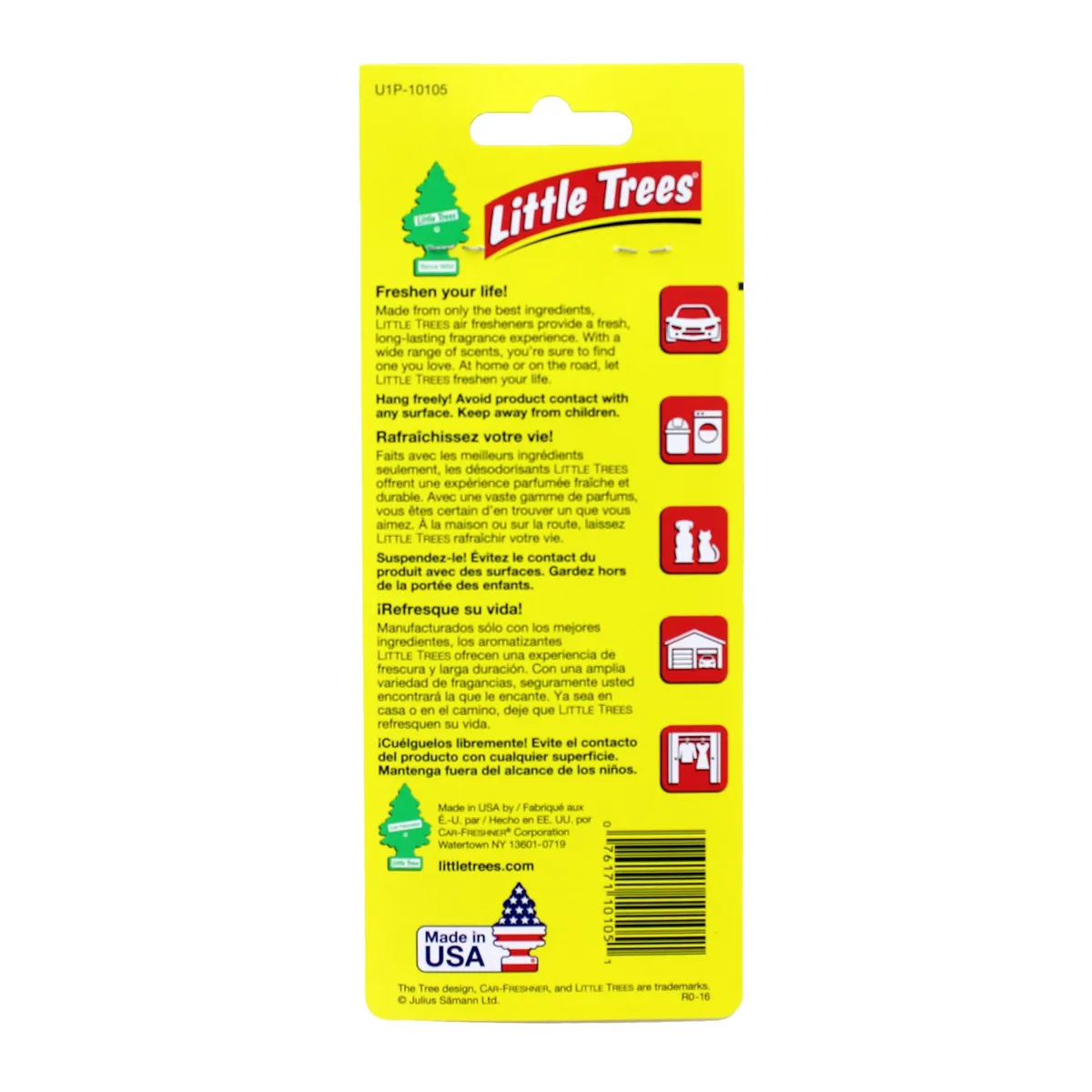 LITTLE TREES - Pino Individual Aromatizante Auto Nuevo