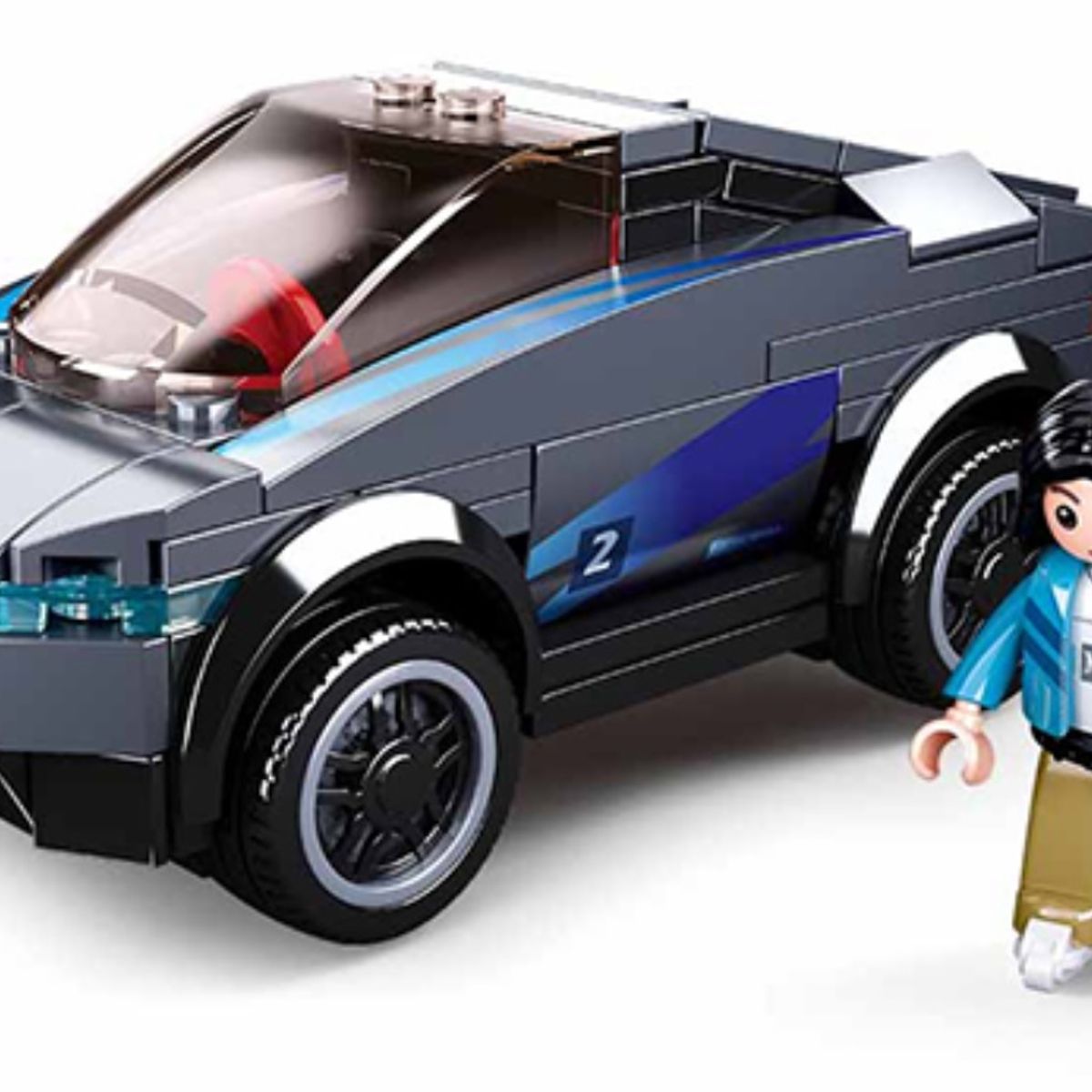 SLUBAN - Auto Jeep Camioneta Cybertruck compatible Lego