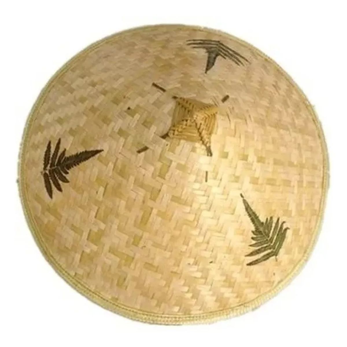 NO LOGO - Sombrero Gorro Tradicional Bambu Chino Verano