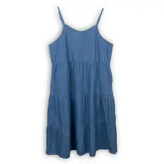 PILLIN - Vestido Niña Azul TVC712-25AZU