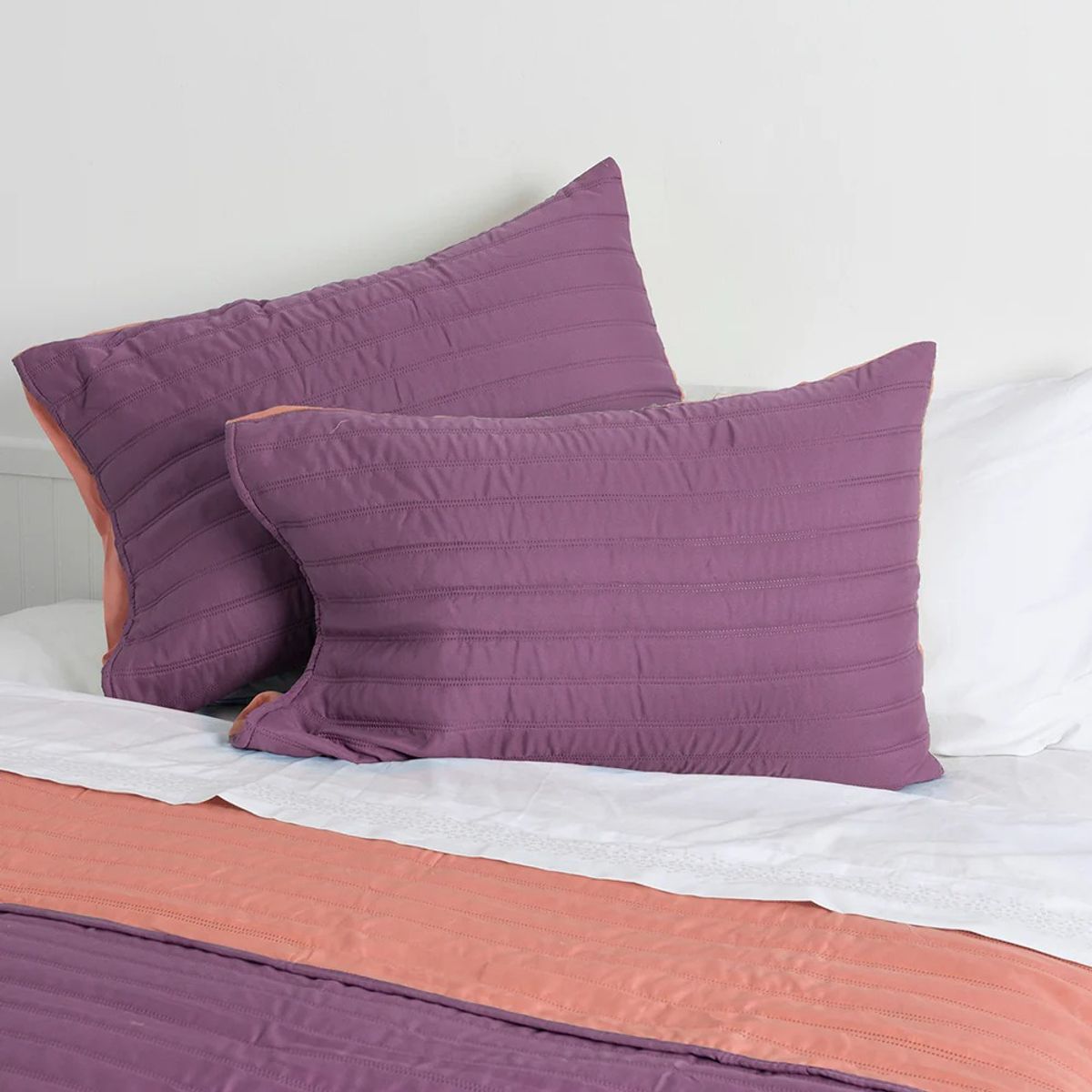 MASHINI - Quilt Microfibra 2 Plazas Toledo Bicolor