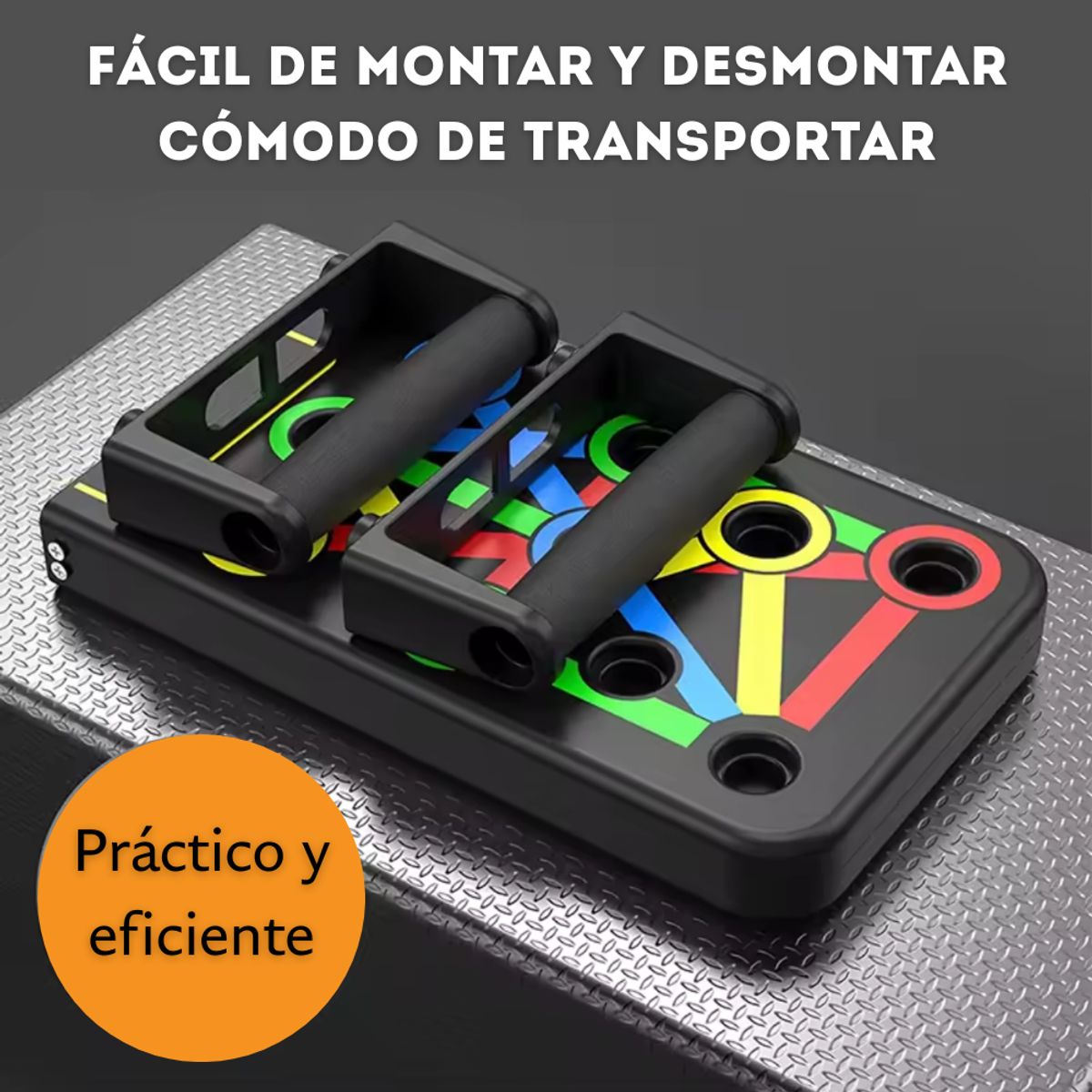 MOVI - Tabla de flexiones Tonifica Pecho Brazos y Hombros desde Casa
