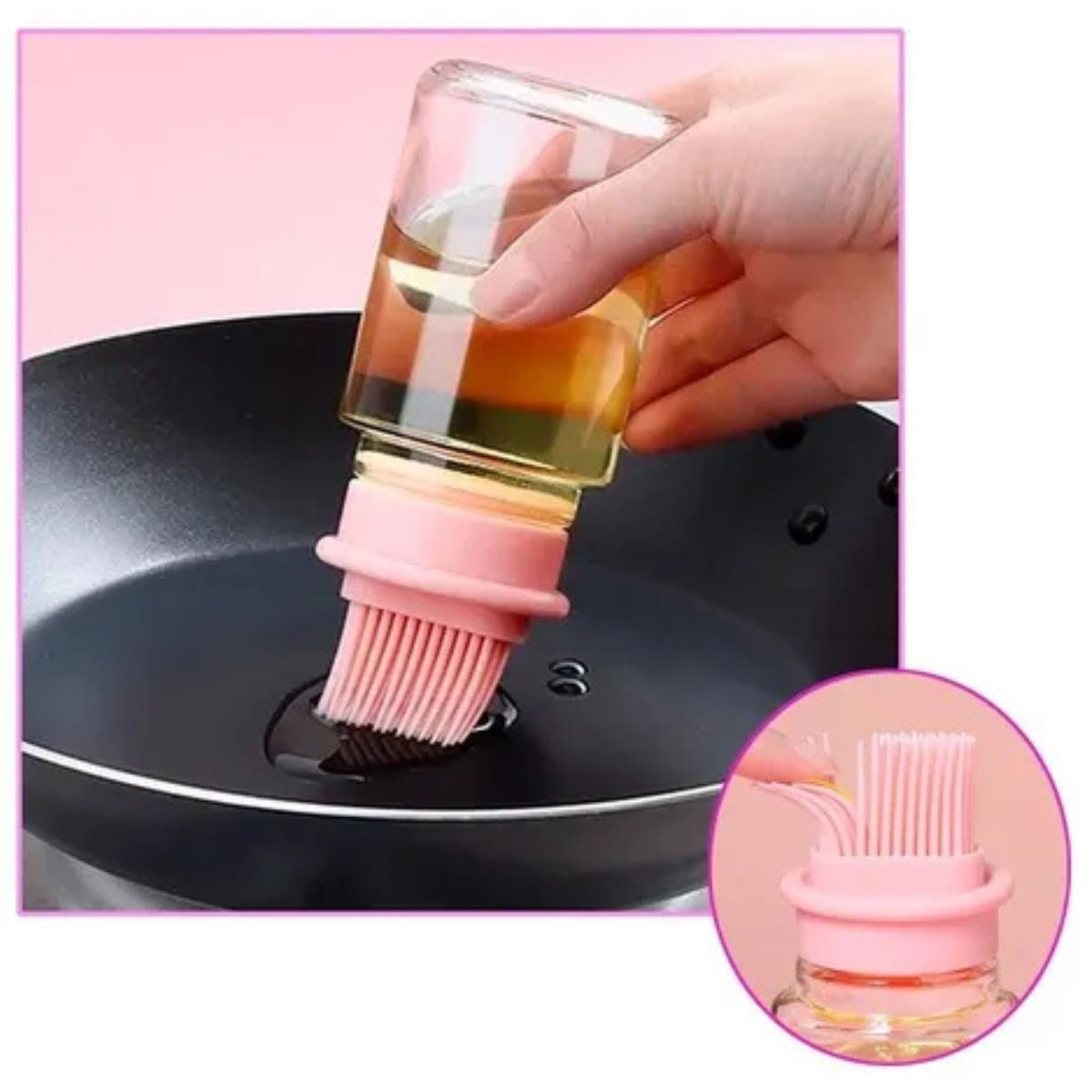 GENERICO - Botella Dispensadora + Brocha 2 en 1