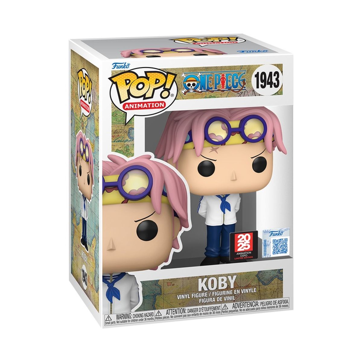 FUNKO - Funko Pop One Piece Koby 1943 + Protector
