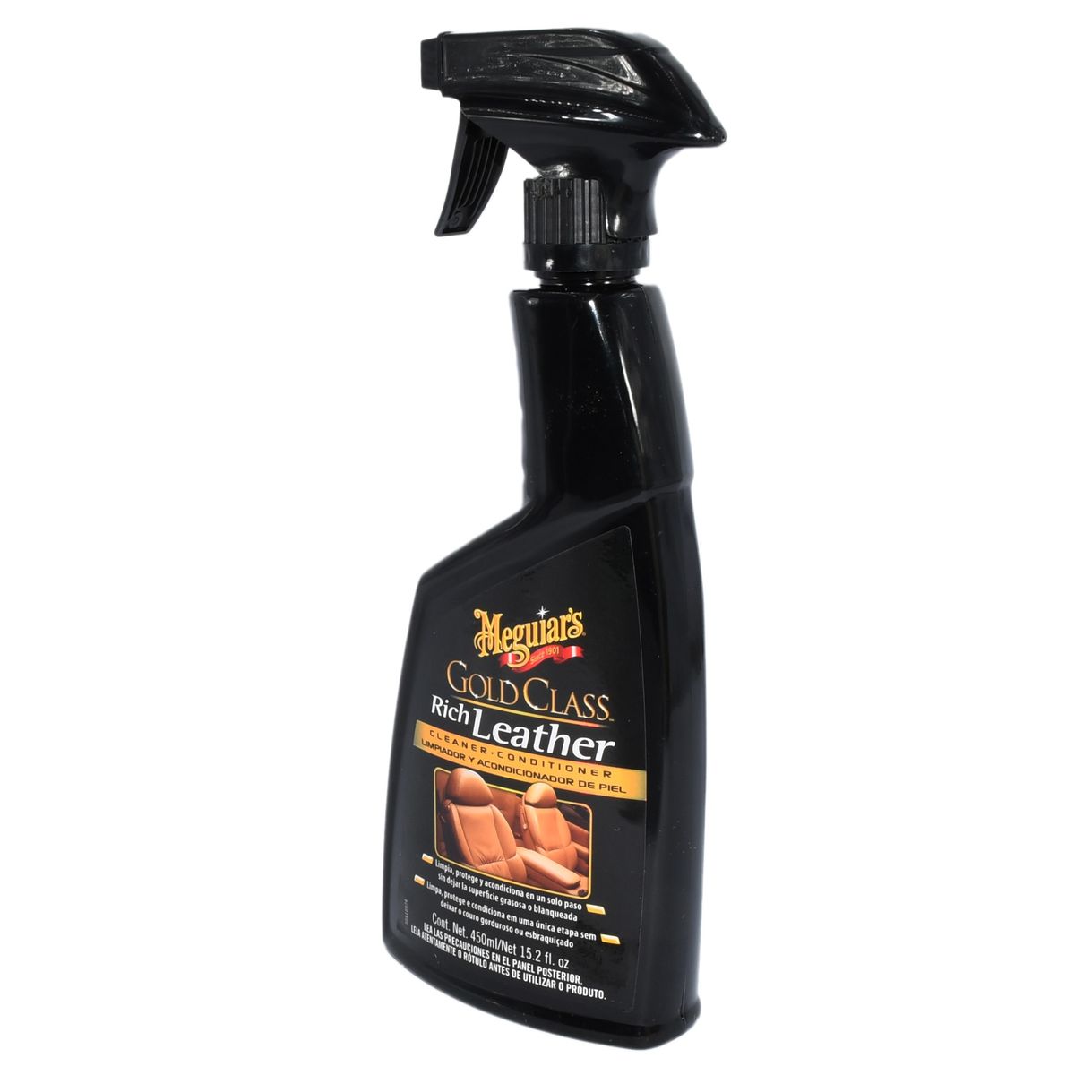 MEGUIARS - Limpiador Y Acondicionador Cuero Meguiars 473Ml