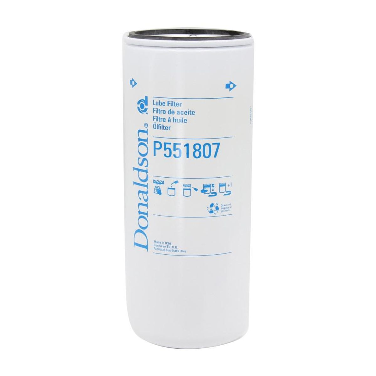 DONALDSON - Filtro Aceite Motor Donaldson P551807