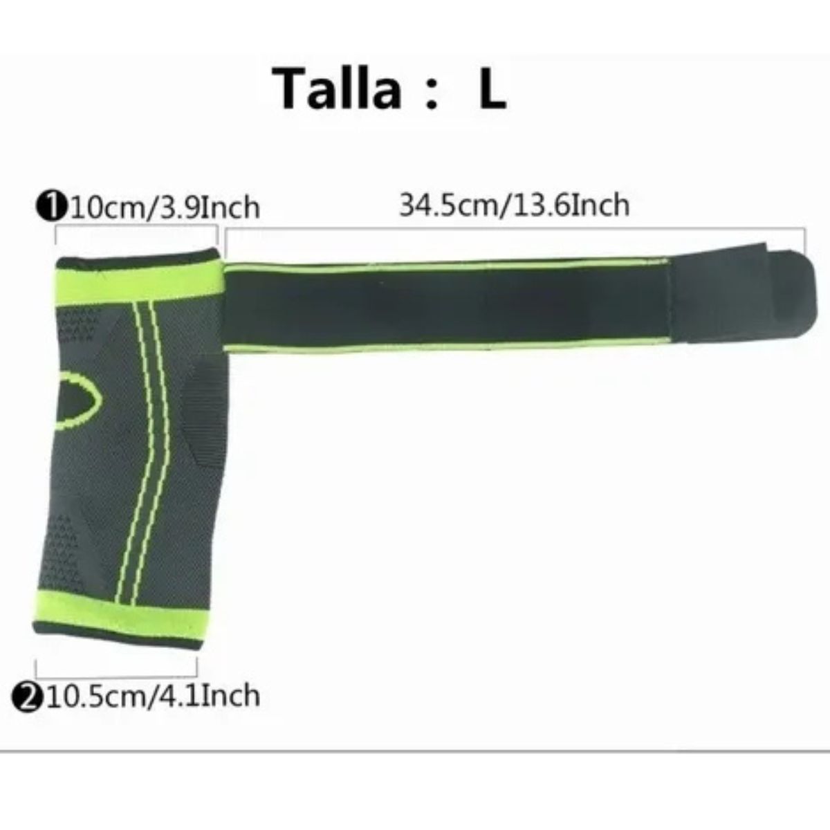 GENERICO - Doble Venda Elástica Para Tobillo