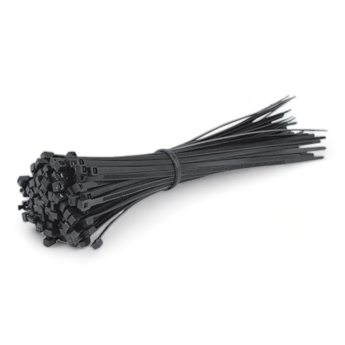 BLACKSMITH - SET 100 AMARRAS PLASTICAS NEGRAS 8.8MM X 600MM