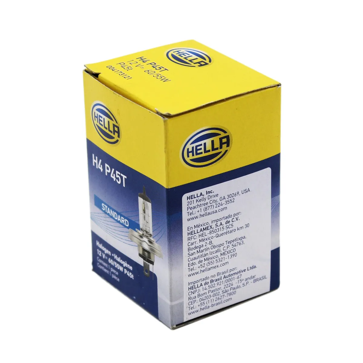 HELLA - AMPOLLETA H4 12 VOLTS 60/55 WATTS - HELLA