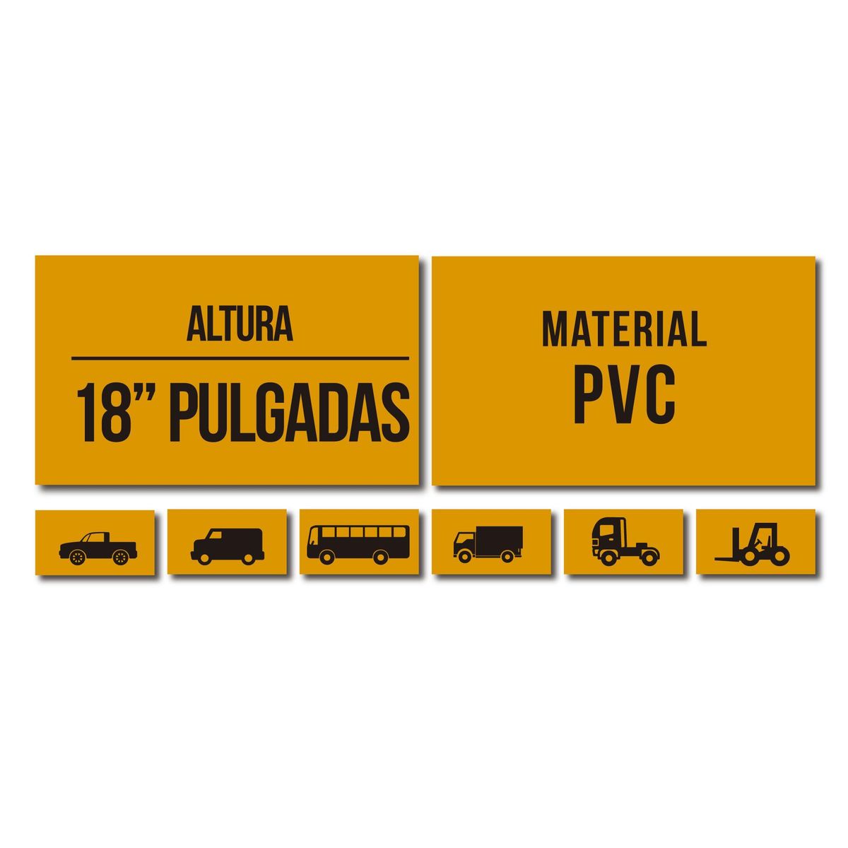 BLACKSMITH - Cono De Seguridad 18 Pulgadas Pvc