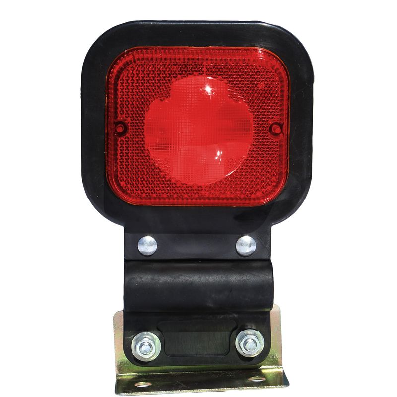 SUNTECH - FOCO LATERAL LED CUADRADO ROJO 12 Y 24 VOLTS
