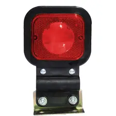 SUNTECH - FOCO LATERAL LED CUADRADO ROJO 12 Y 24 VOLTS