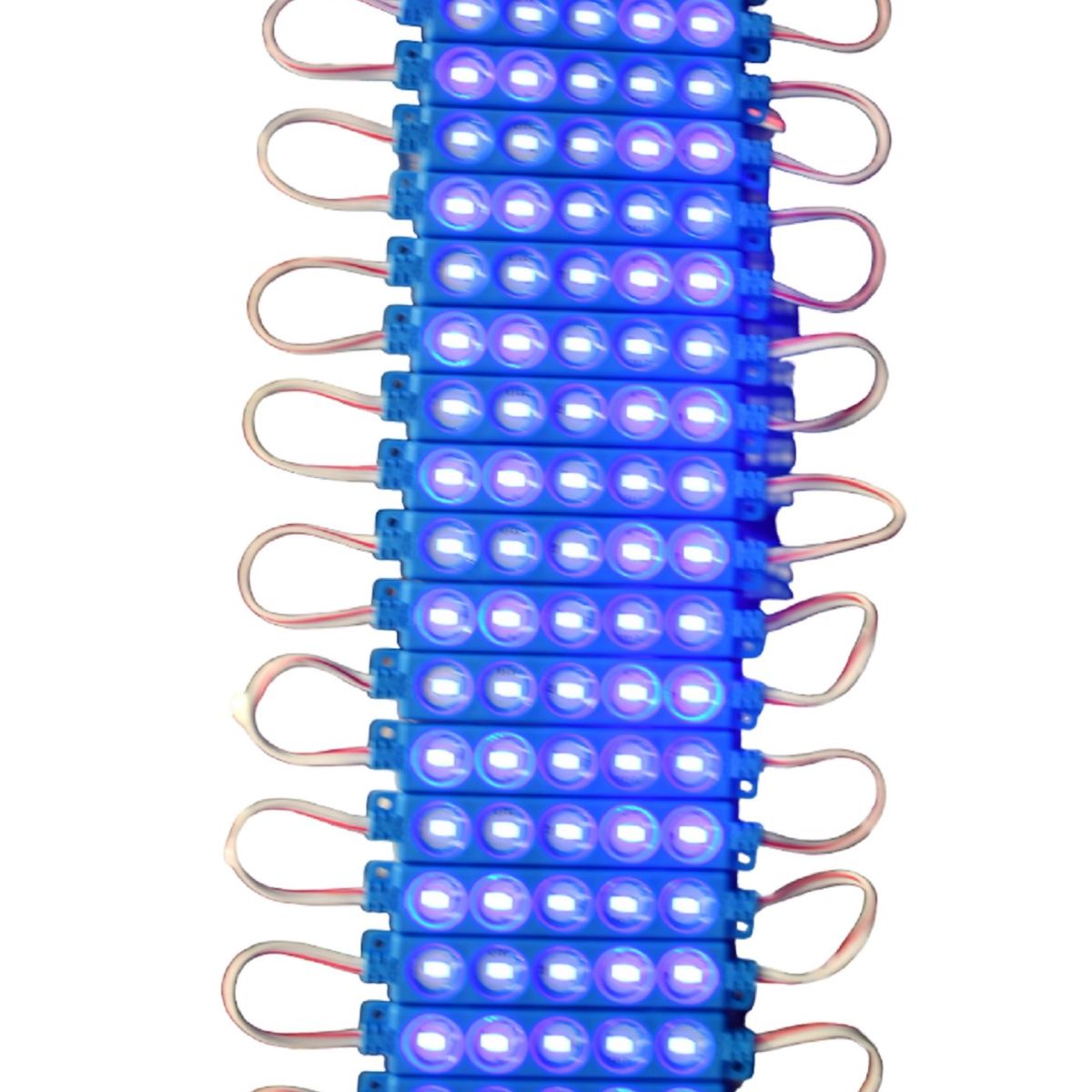 GOTEK - MODULOS LED AZUL ADHESIVOS - 24 VOLTS