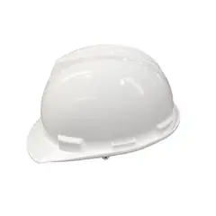 MASPROT - Casco Blanco Con Arnes Cinta Y Roller