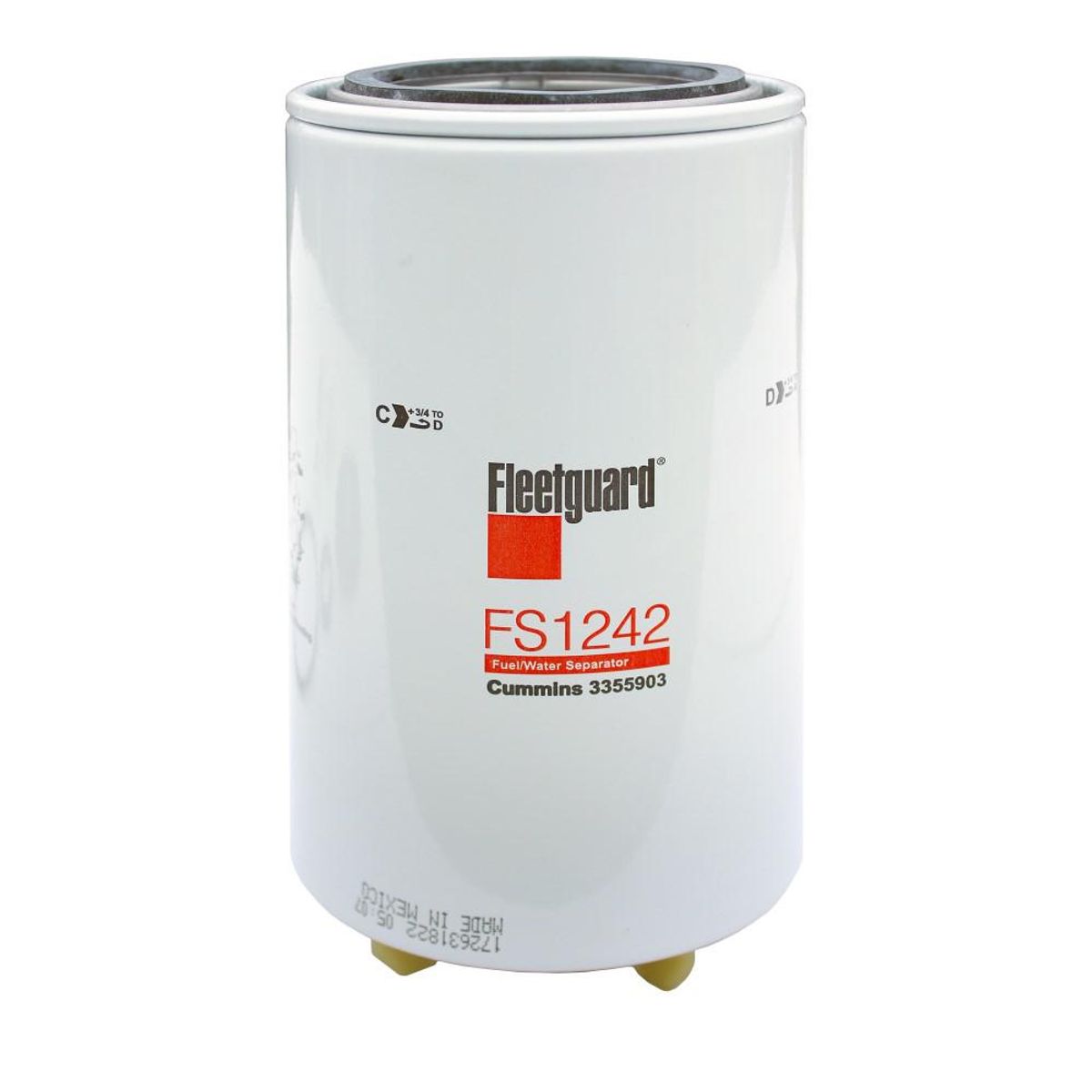 GENERICO - FILTRO SEPARADOR DE COMBUSTIBLE FLEETGUARD FS1242