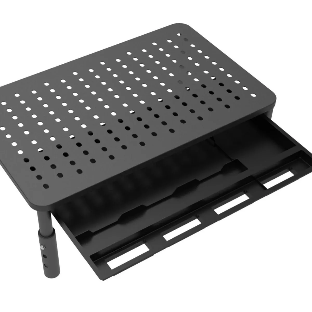 ATURE - Soporte Portátil, Impresora, Monitor Con Cajones. 3 Alturas.