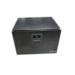 GENERICO - Caja Metalica Negra De 108Lts