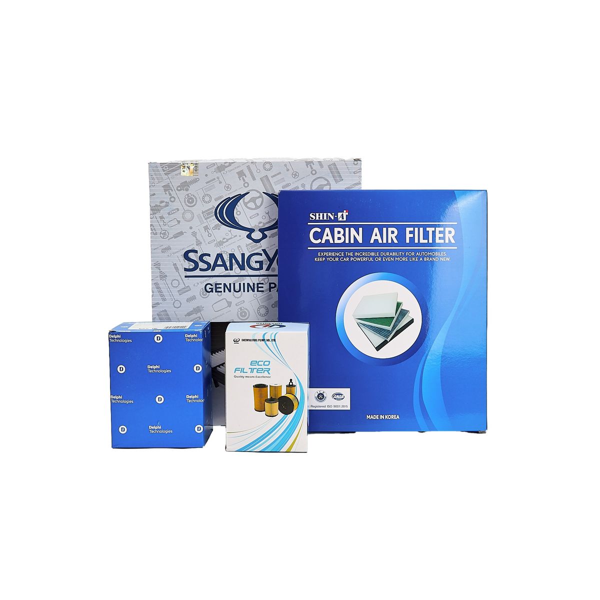 GENERICO - Kit Filtros Ssangyong Actyon E5-6