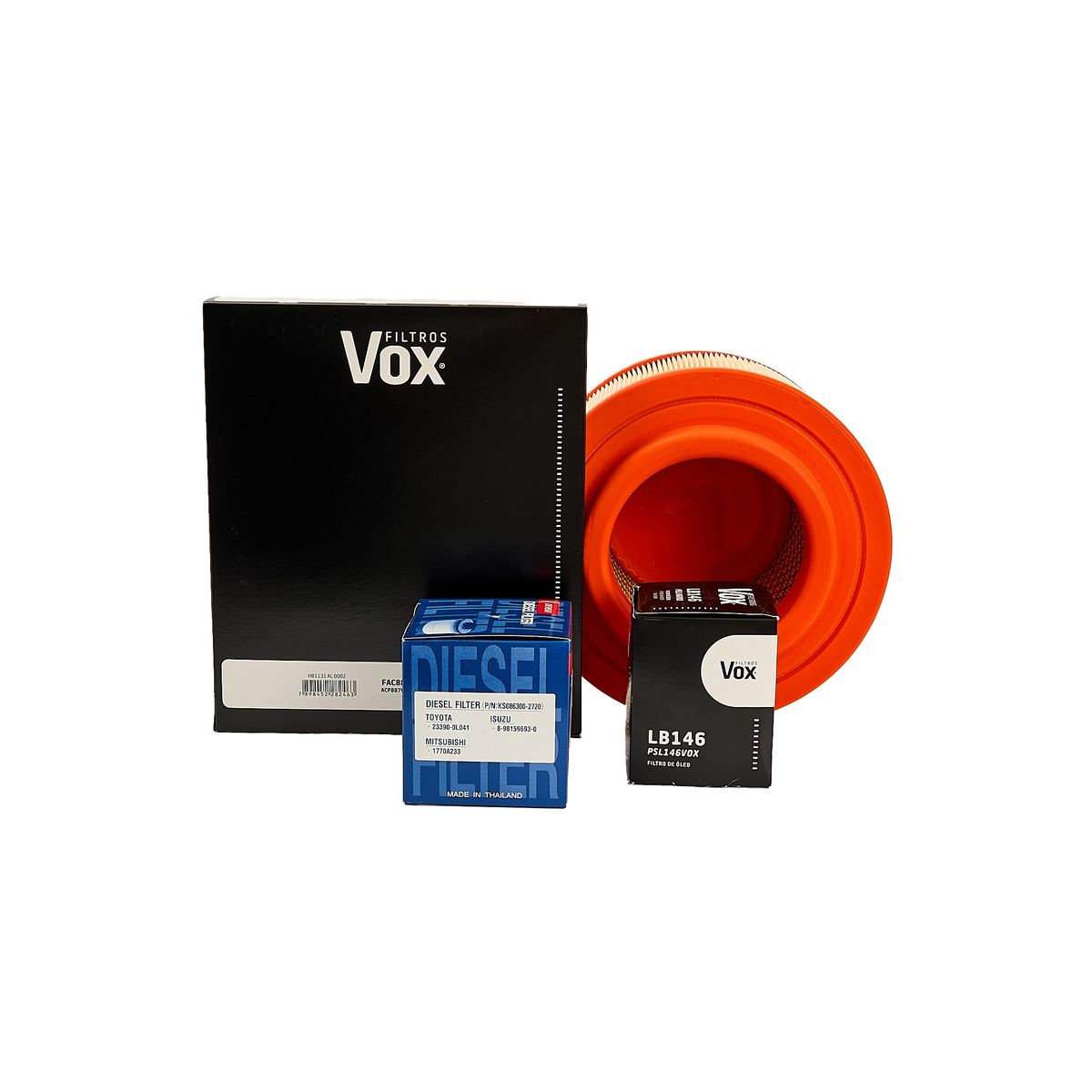 GENERICO - Kit Filtros Toyota Hilux 2.5 3.0 Tdi