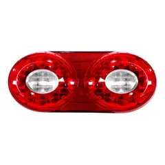 RANDON - FOCO SEÑALERA LED ROJO/BLANCO 12 Y 24 VOLTS