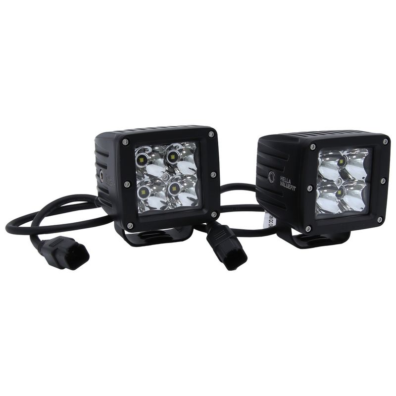 HELLA - KIT NEBLINEROS  VALUEFIT  4 LED 10-30 VOLTS