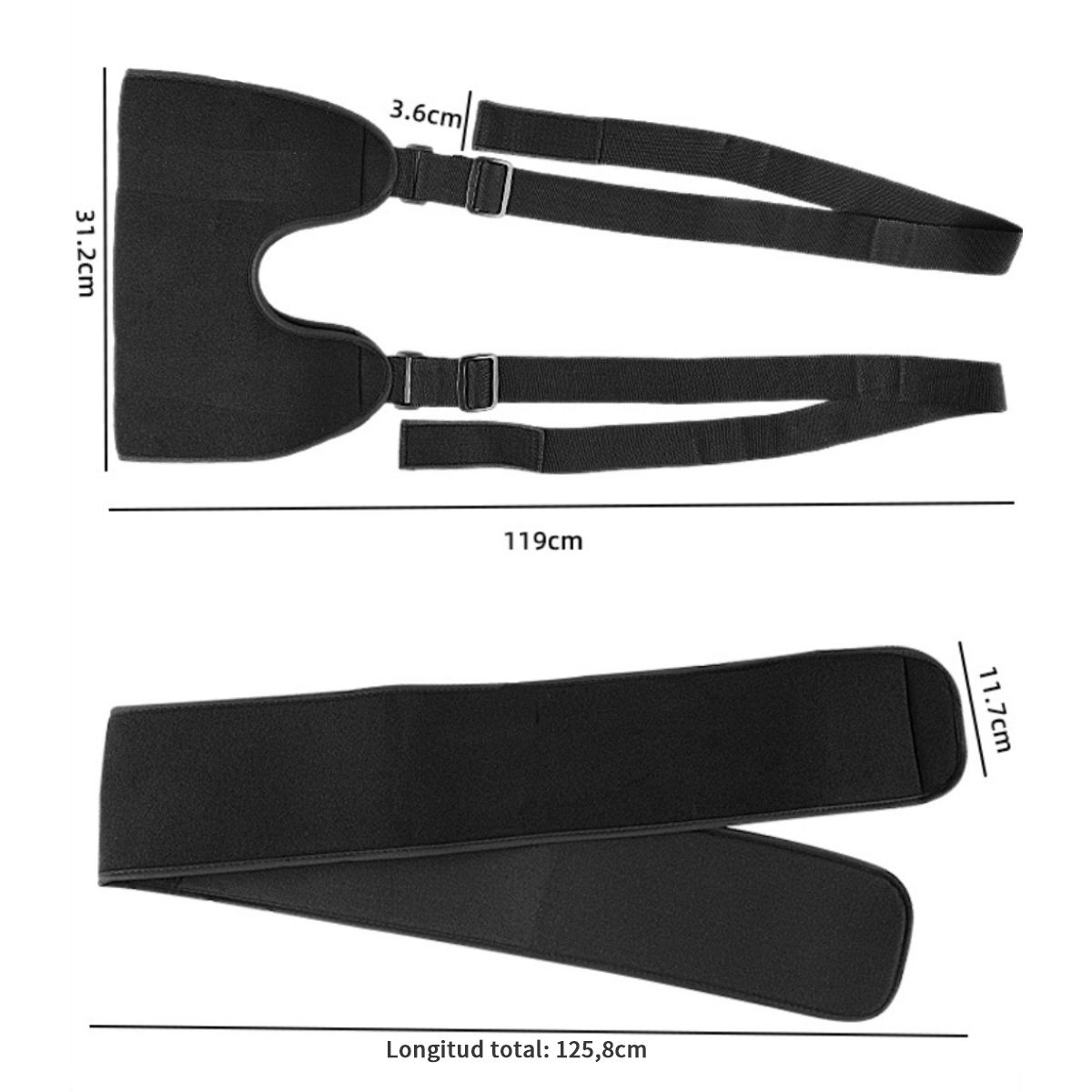 ATURE - Ante Brazo Con Ajustable Y Cómodo Para Lesión En El Brazo
