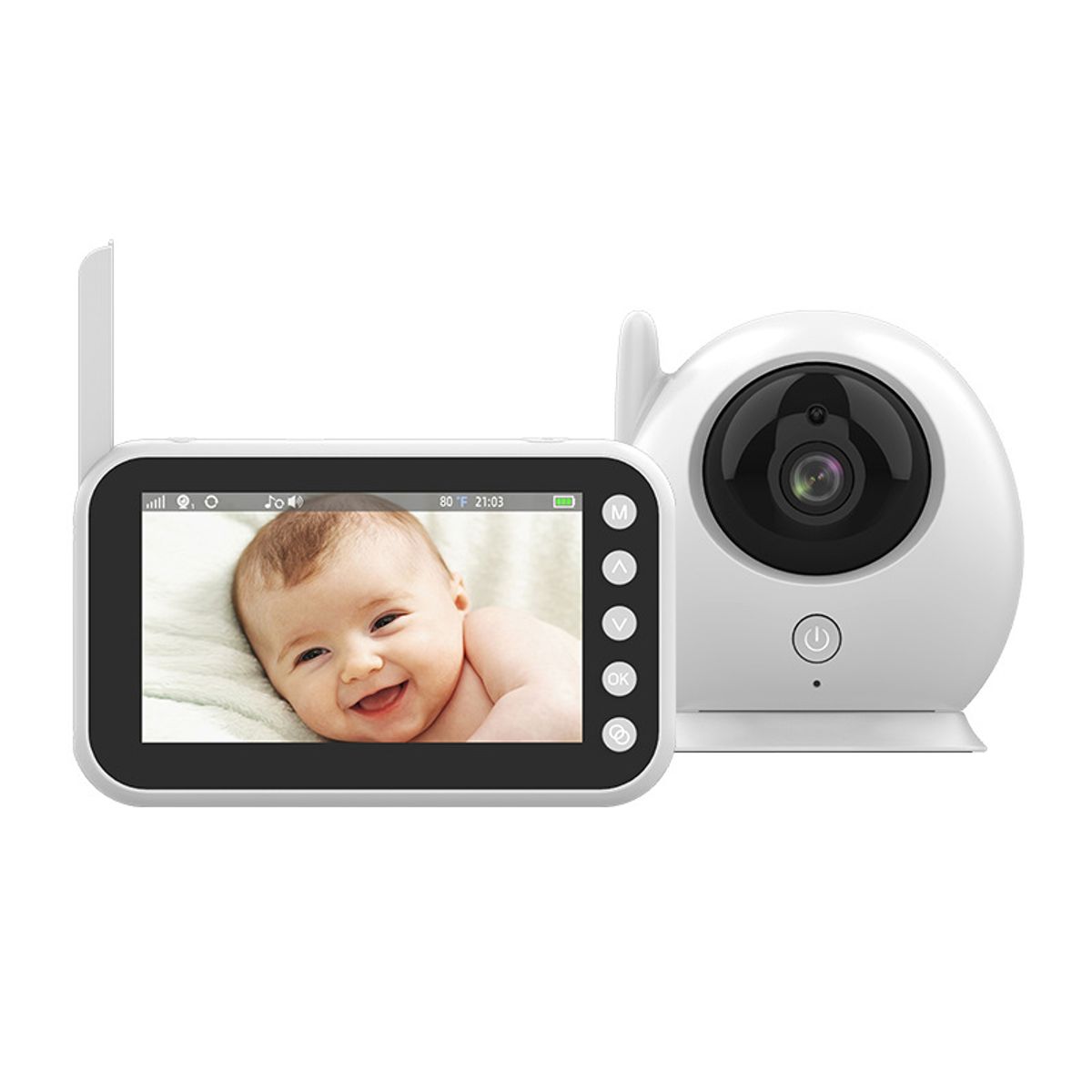 PUREPOWER - Lullaby Baby Radio Video Baby Monitor ABM100