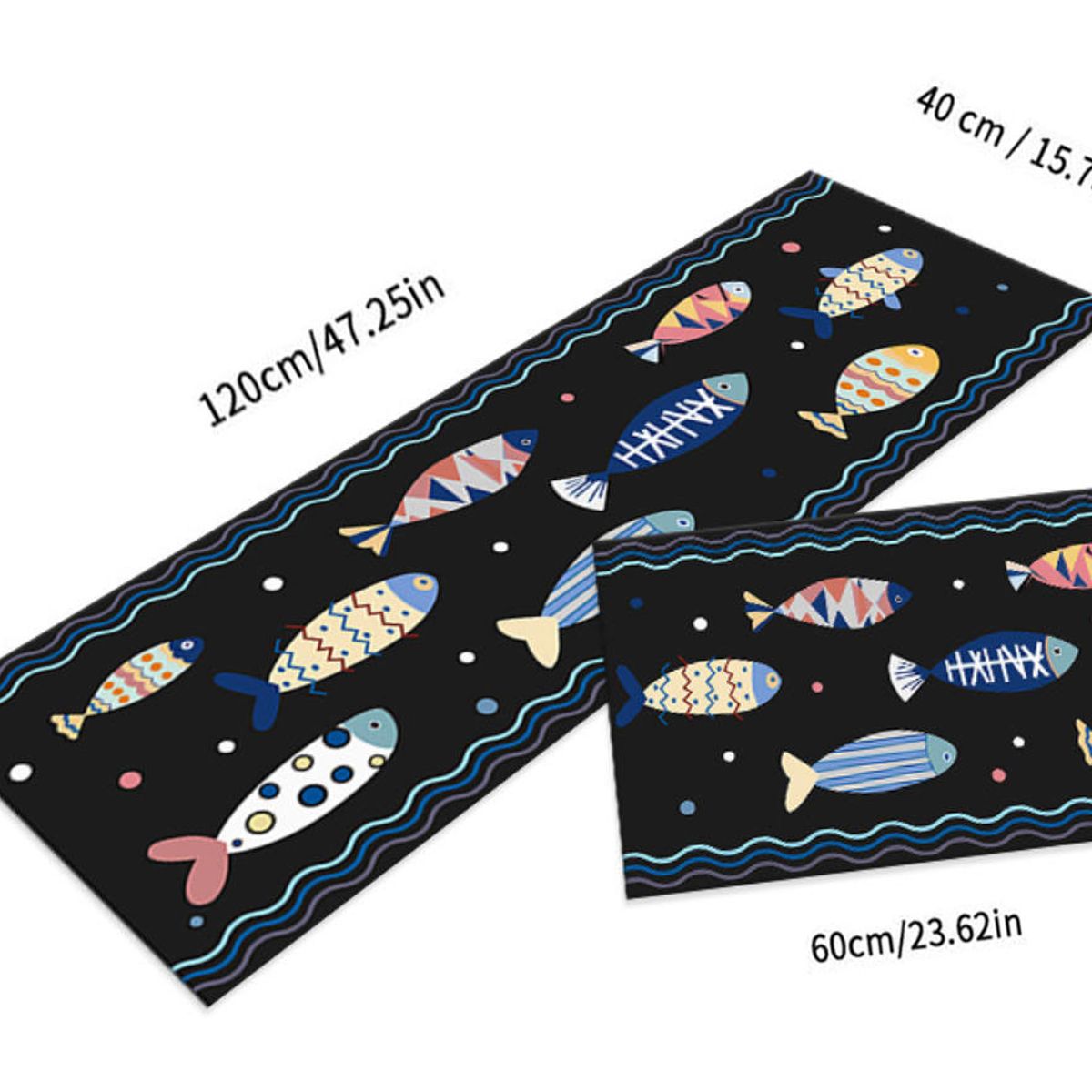 ATURE - 2u Alfombras Para Cocina Piso Entrada Baño Antideslizante