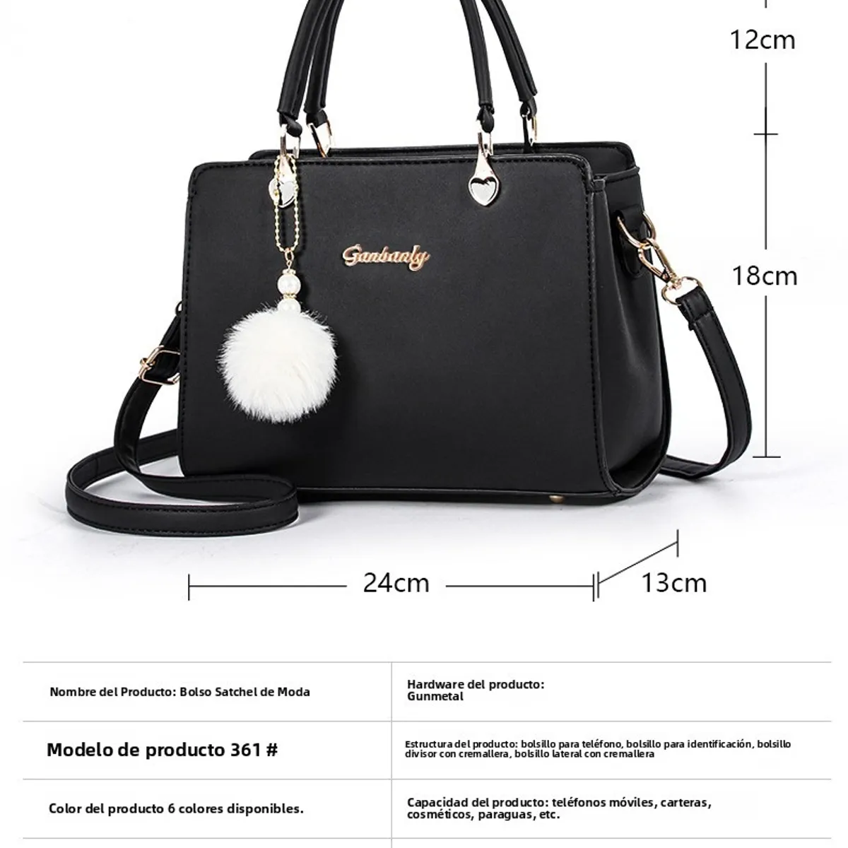 TIOZONEY - Cartera Mujer