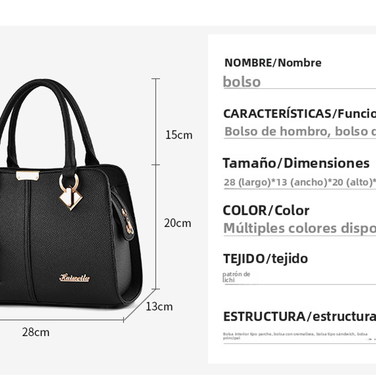 TIOZONEY - Cartera Mujer