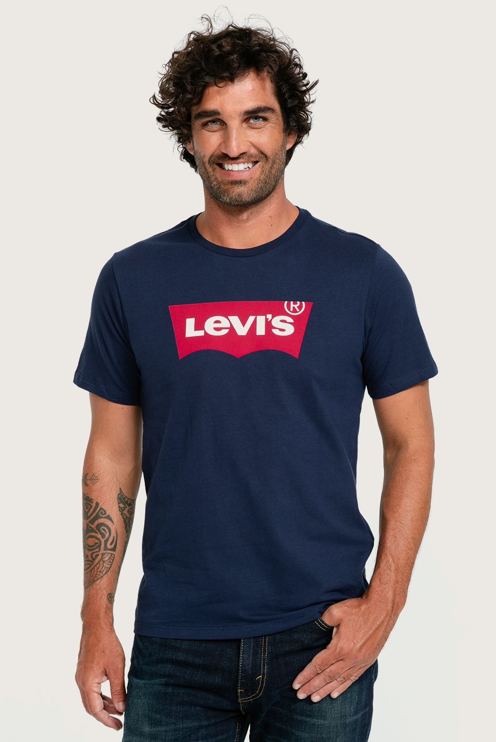 LEVIS - Polera Manga Corta Algodón Hombre Levis
