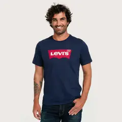 LEVIS - Polera Hombre Manga Corta Azul
