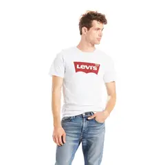 LEVIS - Polera Hombre Manga Corta Blanco