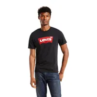 Polera Hombre Manga Corta Negro