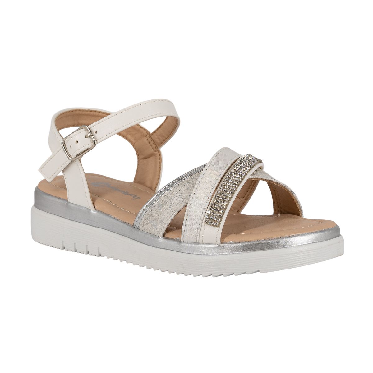 BAMBOO - Sandalia Niña Blanco Ibit Bamboo