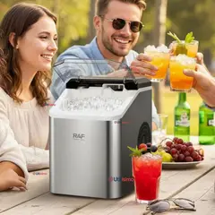RAF - Maquina de Hielo Portátil Hogar Premium