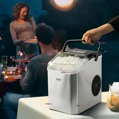 RAF - Maquina de Hielo Portátil Hogar Premium