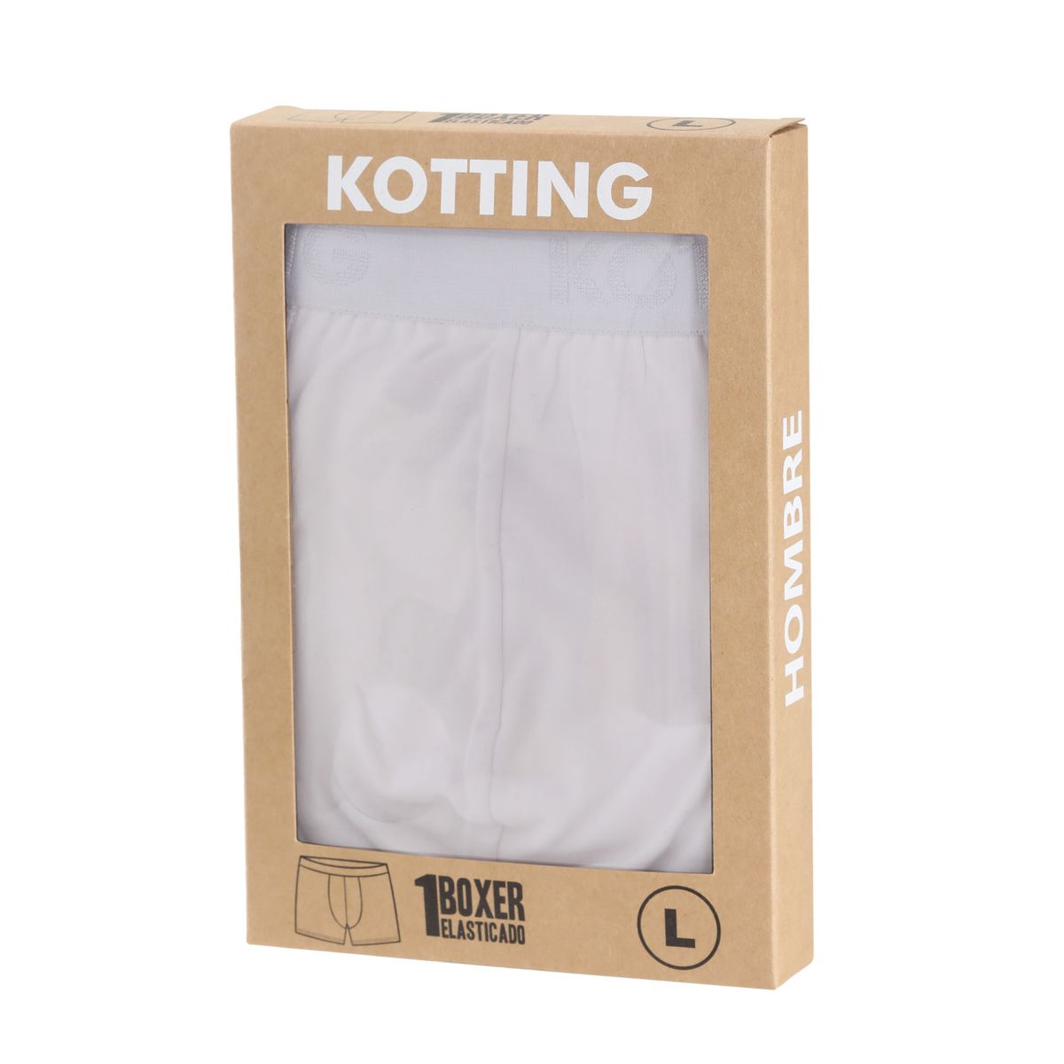 KOTTING - BOXER HOMBRE ELASTICADO ALGODÓN BCI CONFORT - KITTING