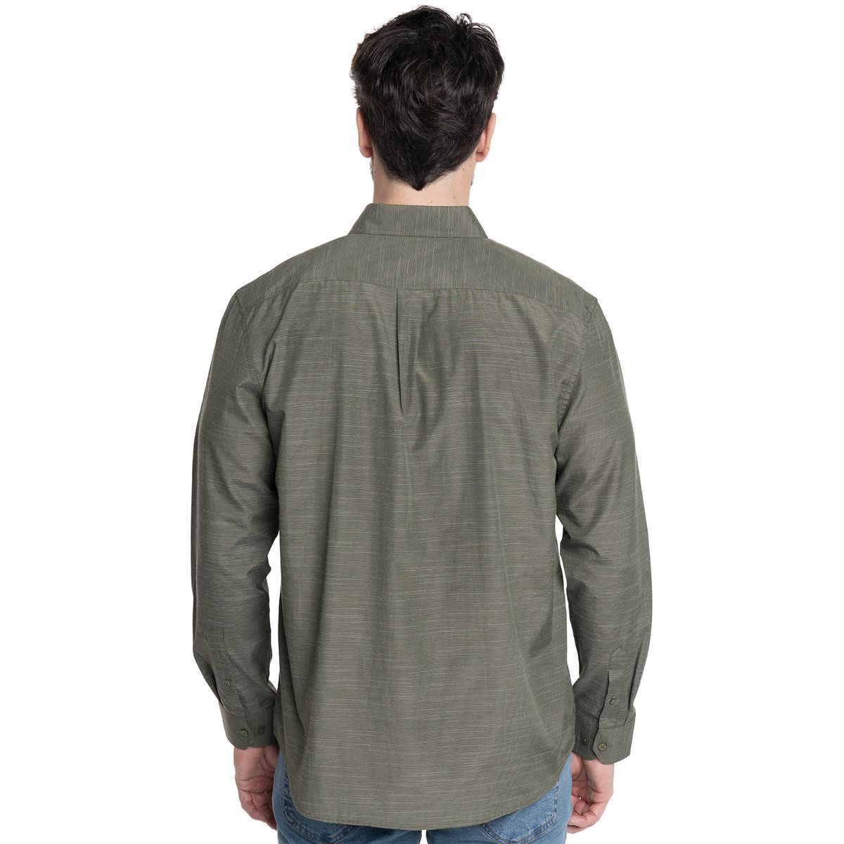 KOTTING - CAMISA HOMBRE CUELLO SEMI ITALIANO BOLSILLO PECHO