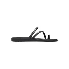 CROCS - Sandalia Mujer Miami Toe Loop Sandal Negro