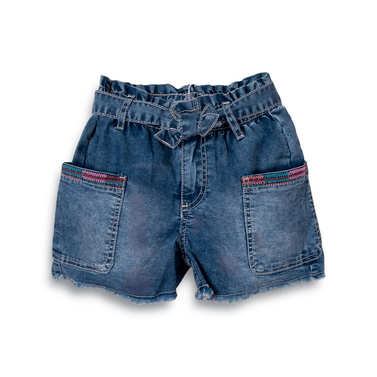 PILLIN - Short Niña Denim Pillin PVC712-25DEN