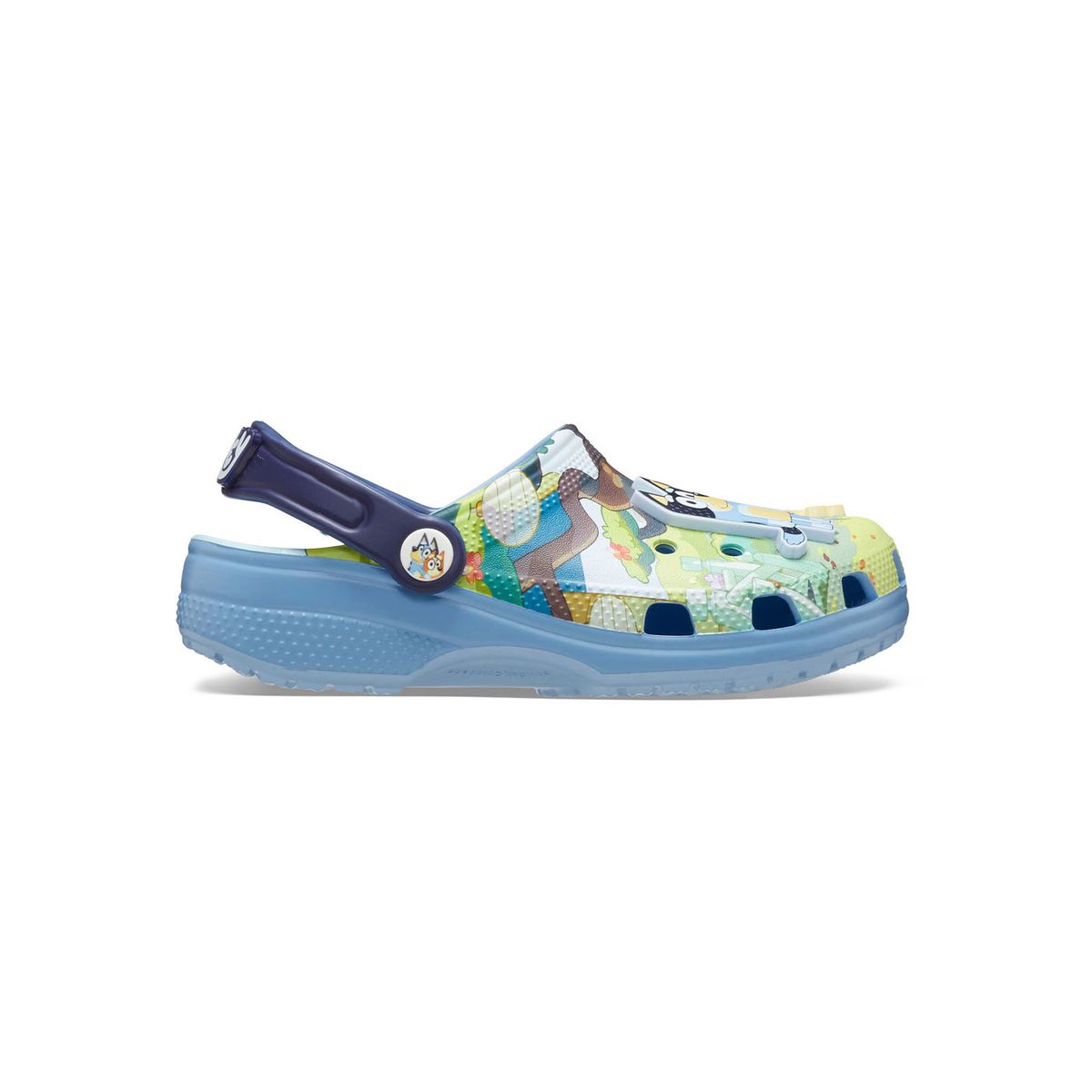 CROCS - Zueco Niños Pequeños Classic Clog Bluey Verde CROCS