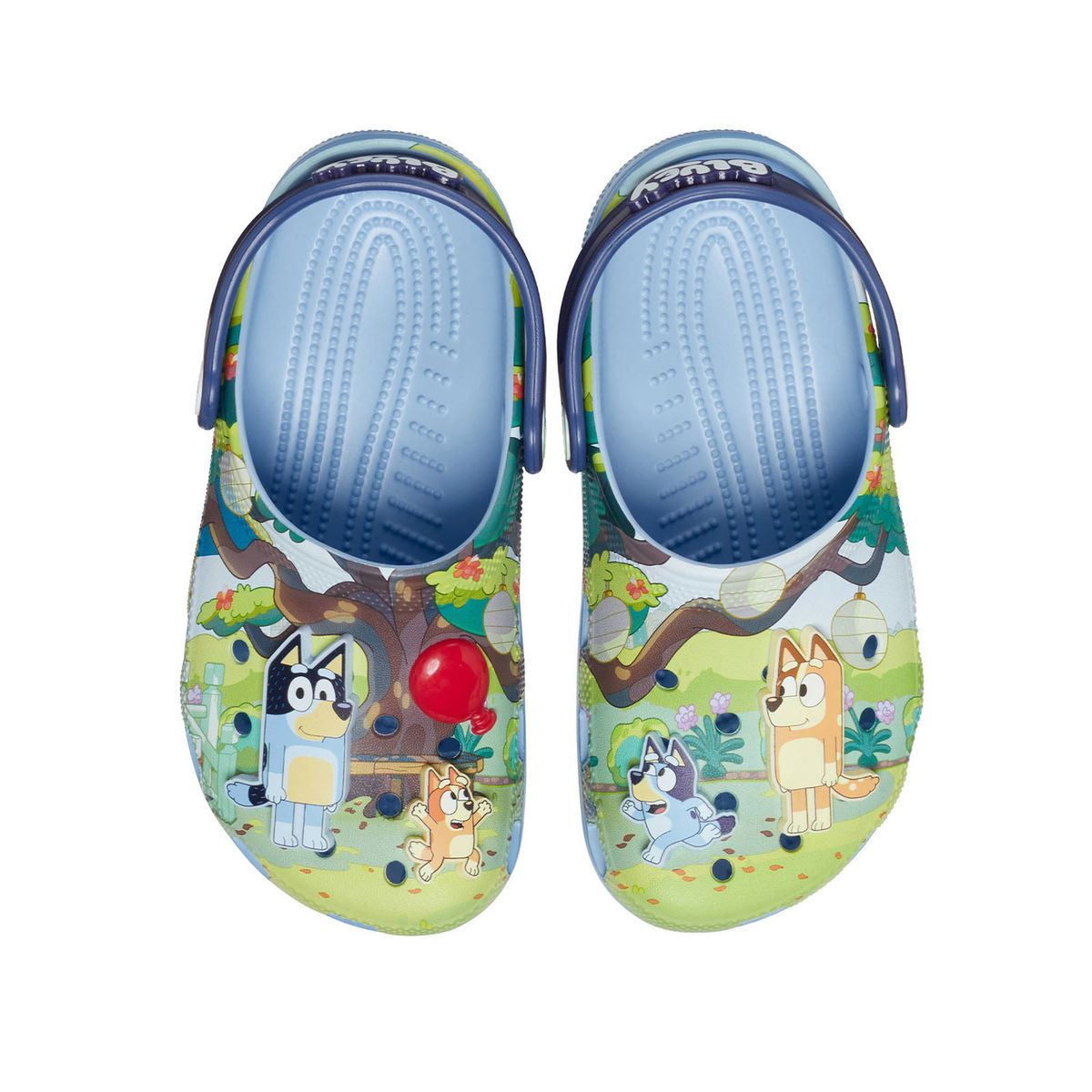 CROCS - Zueco Niños Pequeños Classic Clog Bluey Verde CROCS
