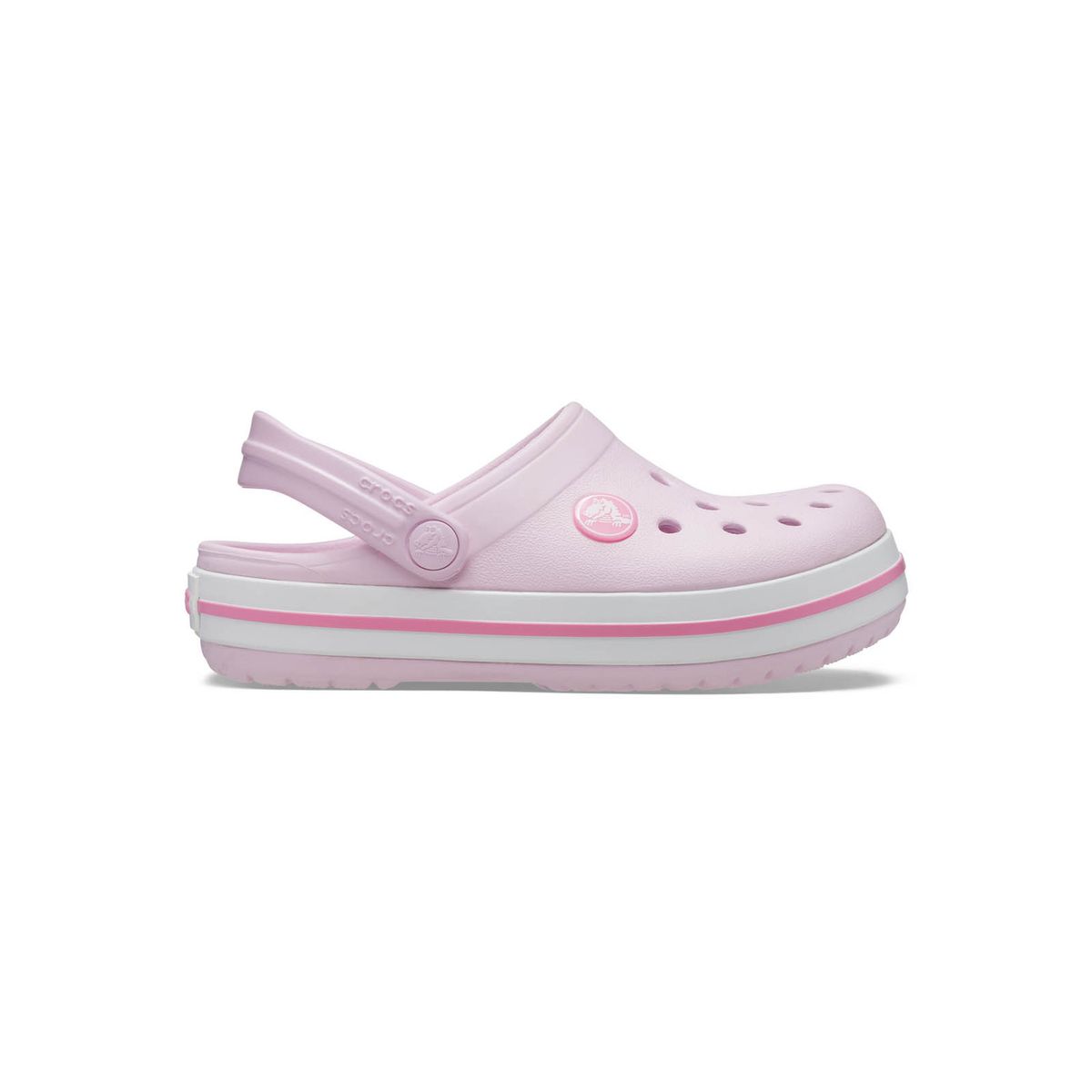 CROCS - Zueco Niñas Pequeñas Crocband Clog Rosa CROCS
