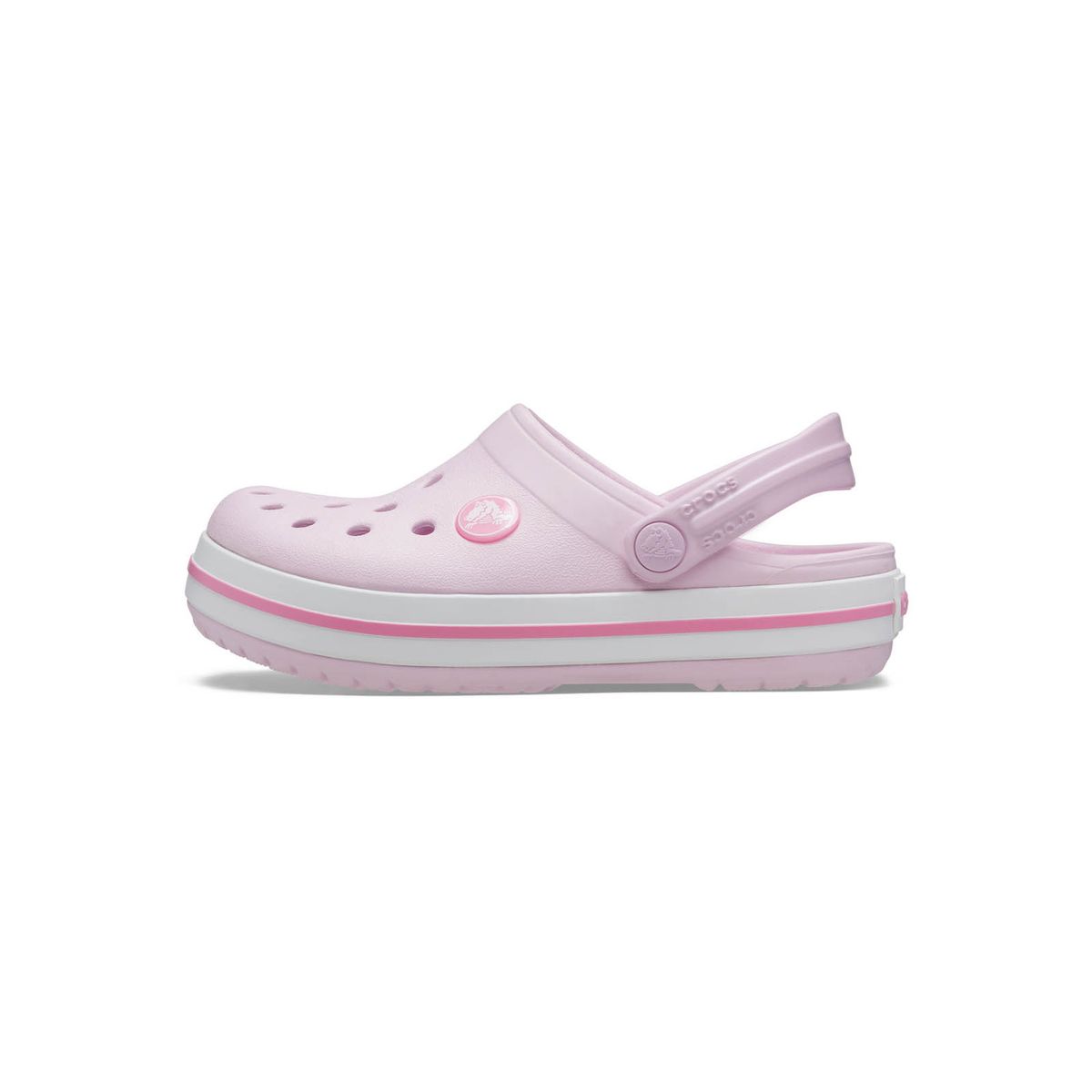 CROCS - Zueco Niñas Pequeñas Crocband Clog Rosa CROCS
