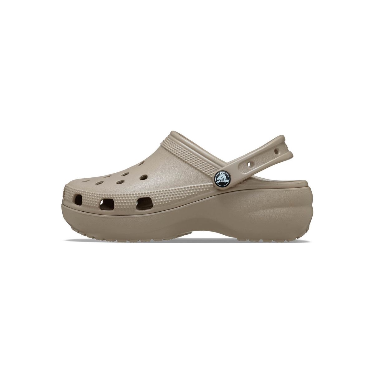 CROCS - Zueco Plataforma Mujer Classic Café Latte CROCS